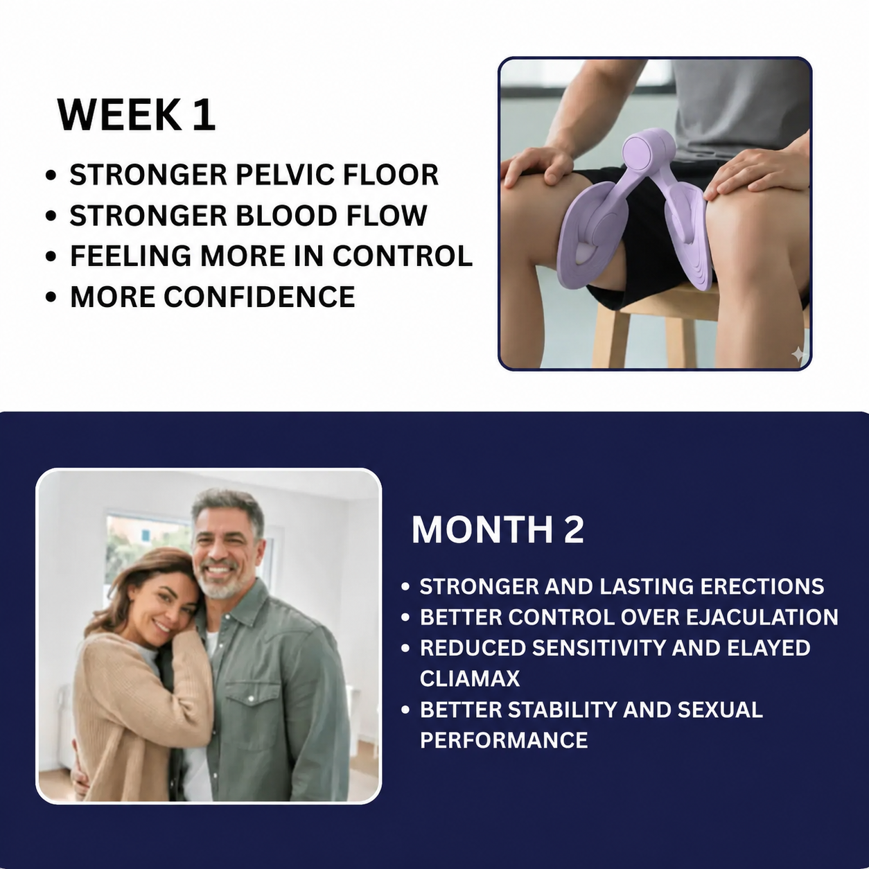 Pelvic Muscle Trainer : The Natural Solution for Lasting Performance
