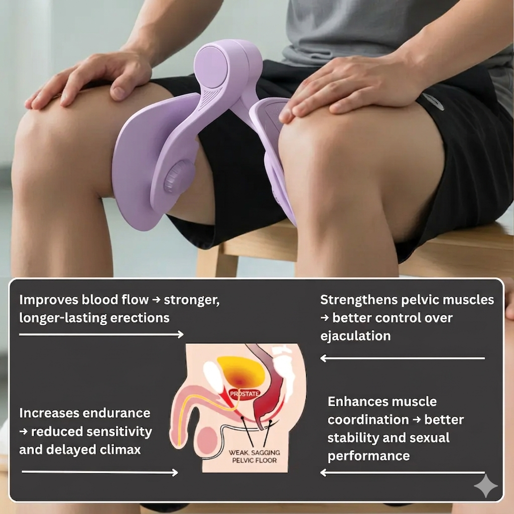 Pelvic Muscle Trainer : The Natural Solution for Lasting Performance